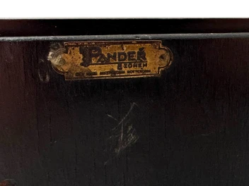 Art Deco Modernist Dressing Table or Vanity by Hendrik Wouda for Pander, 1924